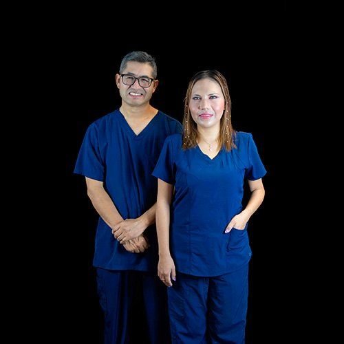 Médicos militares con servicio de urgencias